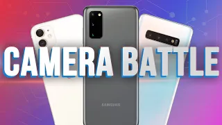 🔥 Сравнение камер Samsung Galaxy S20+ vs Galaxy S10+ vs iPhone 11 📸 (1080p)