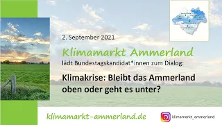 Klimakrise: Bleibt das Ammerland oben oder geht es unter? | Werkstatt Zukunft