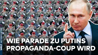 WAFFENSCHAU IN MOSKAU: Trotz Angst vor Anschlag - Putin will bei protziger Militärparade sprechen