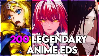 200 Legendary Anime Endings