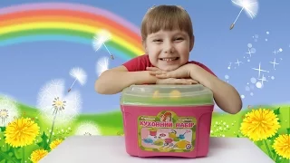 Детская кухня чемодан. Распаковываем и готовим вместе. Children kitchen suitcase.