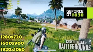 GT 1030 | PUBG Sanhok map Test! - 1080p, 900p, 720p