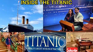 Inside the TITANIC | Largest Titanic Museum in the World | Pigeon Forge, Tennessee | Travel Vlog