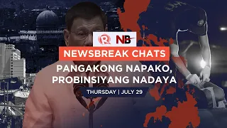 Newsbreak Chats: Pangakong napako, probinsiyang nadaya