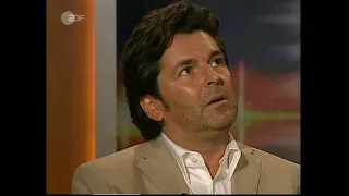 Thomas Anders, Andrea Kiewel & Alessandro Zanardi (Johannes Kerner  Talk-Show 2014)