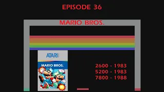 Mario Bros. - Atari 2600 Vs Atari 5200 Vs Atari 7800