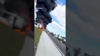 Caught on video: 3 survivors escape Florida plane crash that killed 2 pilots