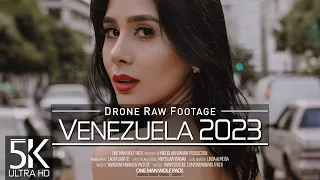 【5K】🇻🇪 Drone RAW Footage 🔥 This is VENEZUELA 2023 🔥 Caracas 🔥 Angel Falls 🔥 UltraHD Stock Video