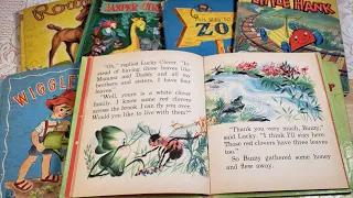 Vintage 1940s Childrens Book Haul for My Etsy Shop