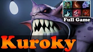 Dota 2 - Kuroky Plays Slardar Safe Lane - Full Game - Ranked Match