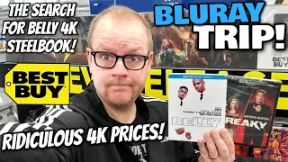 BLURAY HUNTING TRIP | 1/25/23 ** Belly 4K Steelbook And Very High 4K Prices!😳