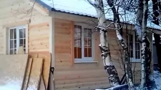 Каркасный дом 6х7 с чистовой отделкой