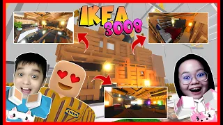 DIKEJAR SCP !! ATUN & MOMON BANGUN RUMAH SEPERTI HOTEL DI IKEA !! Feat @sapipurba Roblox RolePlay