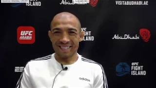 Jose Aldo UFC 251 virtual media day interview