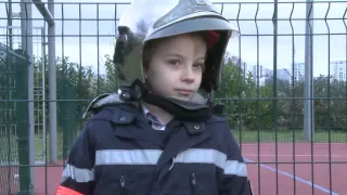 Okaïdi : Quand je serai grand, je serai... Pompier : Julien, 7 ans.