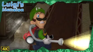 Luigi's Mansion ⁴ᴷ Area 2 100% (All Boos, Gold Portraits)