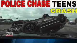 Teens Involved in Car Crash That Was Like a Movie Scene