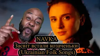 NAVKA - Засвіт встали козаченьки (Ukrainian Folk Songs) REACTION