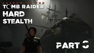 SHADOW OF THE TOMB RAIDER Walkthrough (Hard/Stealth/Bow) Part 8 – CAVE SHIP