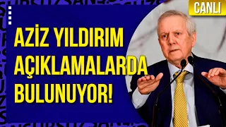 CANLI - FENERBAHÇE BAŞKAN ADAYI AZİZ YILDIRIM, SEÇİM OFİSİNDE KONUŞUYOR!