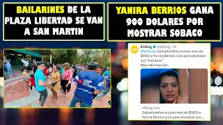 Bailarines de la plaza Libertad se van a bailar a San Martin Yanira Berrios gana 900 por sobaco OMG