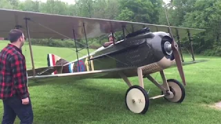 SPAD VII Return to Service Flight