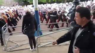 Massed Bands Royal Marines Beating Retreat 2014