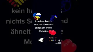 diese Videos sollen Frieden vermitteln und kein hate🥺