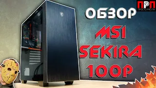 MSI MPG SEKIRA 100P. Обзор компьютерного корпуса.