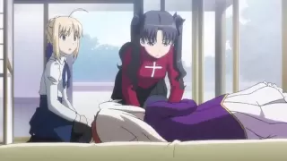 Fate Stay Night funny moments from Carnival Phantasm