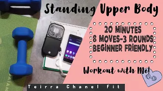 I WAS SORE FOR TWO DAYS AFTER THIS! | Dumbbell Workout at Home | Workout With Me | Teirra Chanel Fit