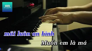 (KARAOKE PIANO TONE NỮ) MUỐN EM LÀ - KEYO || Không còn em là đời anh chẳng ý nghĩa gì...|| CD Piano