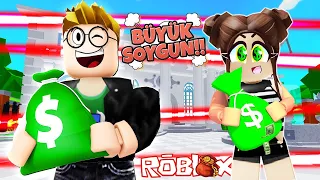 NUREFİX ile SOYGUN YAPTIK! 🤑 Rob Mr Rich's Mansion Obby! @Nurefix