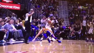 Steph Curry Twist Ankle | Injury | Golden State vs New Orleans | December 4 2017