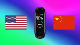 XIAOMI MI BAND 4: ГЛОБАЛЬНЫЙ VS КИТАЙСКИЙ