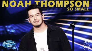 Noah Thompson Sings Carrie Underwood So Small On American Idol 2022 Top 5