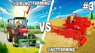 Start from 0$ on FLAT MAP! 👨‍🌾👉 1vs1 with @GirlNotFarming #3