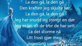 Frozen - Let it go multilanguage (6 versions with lyrics)