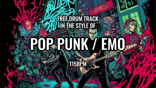 Drums Only Pop Punk Emo Track 115BPM *MIDI*