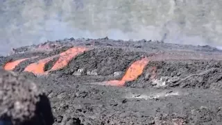 Piton de la Fournaise - Kalla et Pélé - Réunion 2015 - Vidéo 9 sur 15