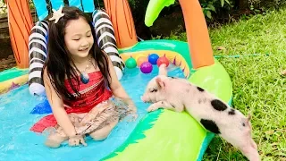 Outdoor Fun with Bug and Baby Pua