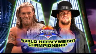Story of Edge vs The Undertaker | WrestleMania 24
