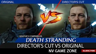 Death Stranding Director's Cut VS Original PS5 Graphics Comparison NV Game Zone