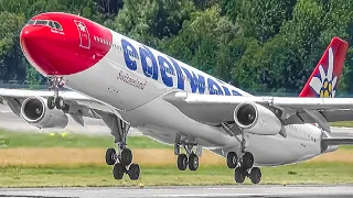30 MINUTES of TAKEOFFS and LANDINGS | Zurich Airport Plane Spotting [ZRH/LSZH]