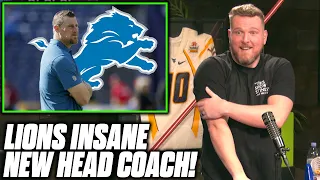 Pat McAfee Reacts To Lions AWESOME New Head Coach Dan Campbell