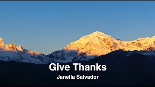 Give Thanks | Janella Salvador (with lyrics)