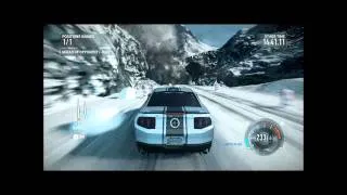 Need for Speed The Run [Epic Mountain Snow Blowing Battle xD ]