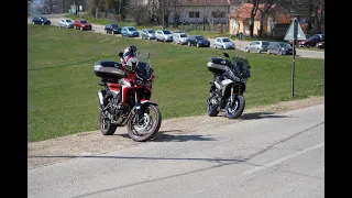 Africa twin 1000 & Tracer 900 gt - 27 03 2022