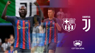 Fc Barcelona vs Juventus 2022/2023 | Dallas | FIFA 23