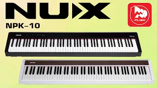 [Eng Sub] NUX NPK-10 digital piano (tri-sensors and Bluetooth)